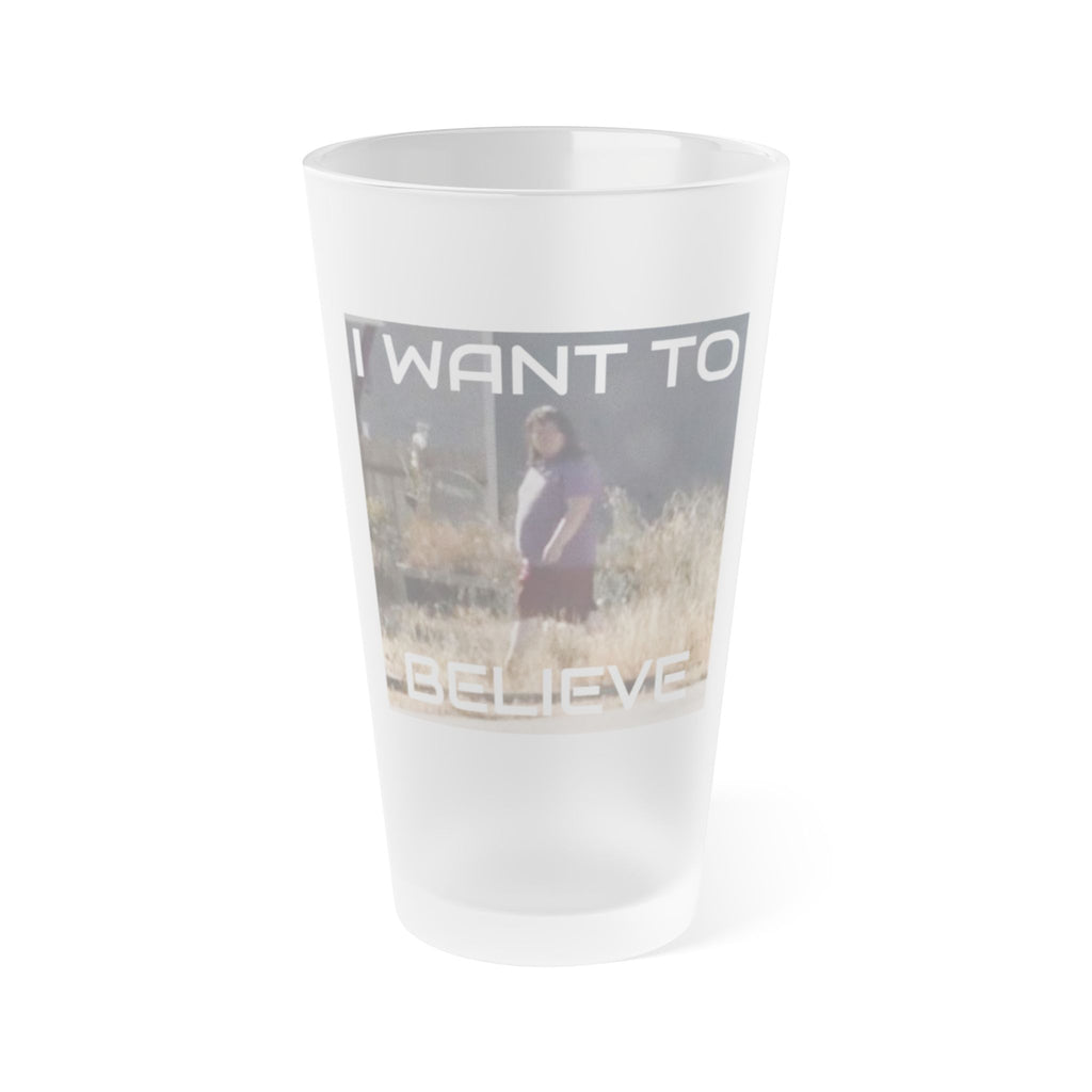 Frosted Pint Glass, 16oz