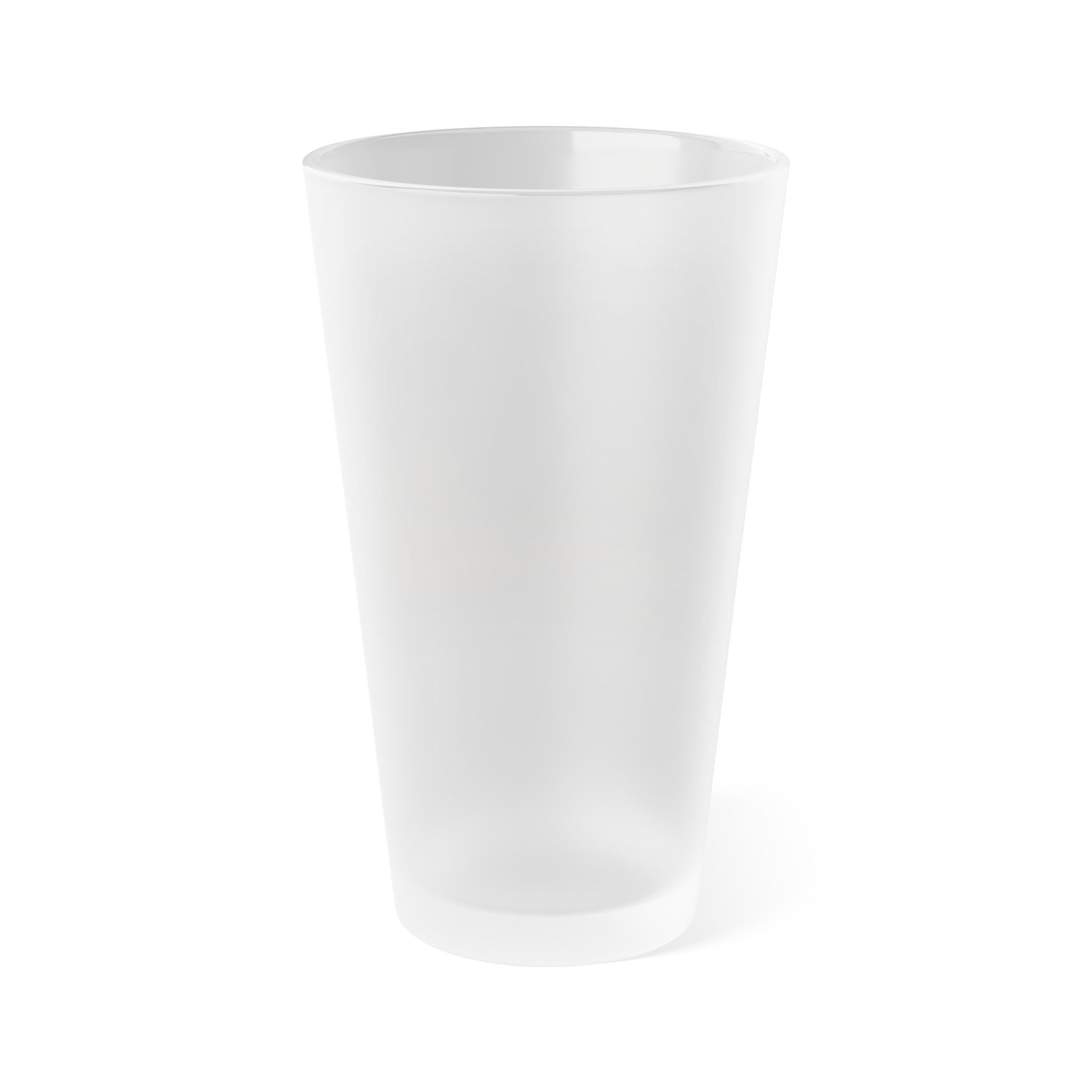 Frosted Pint Glass, 16oz