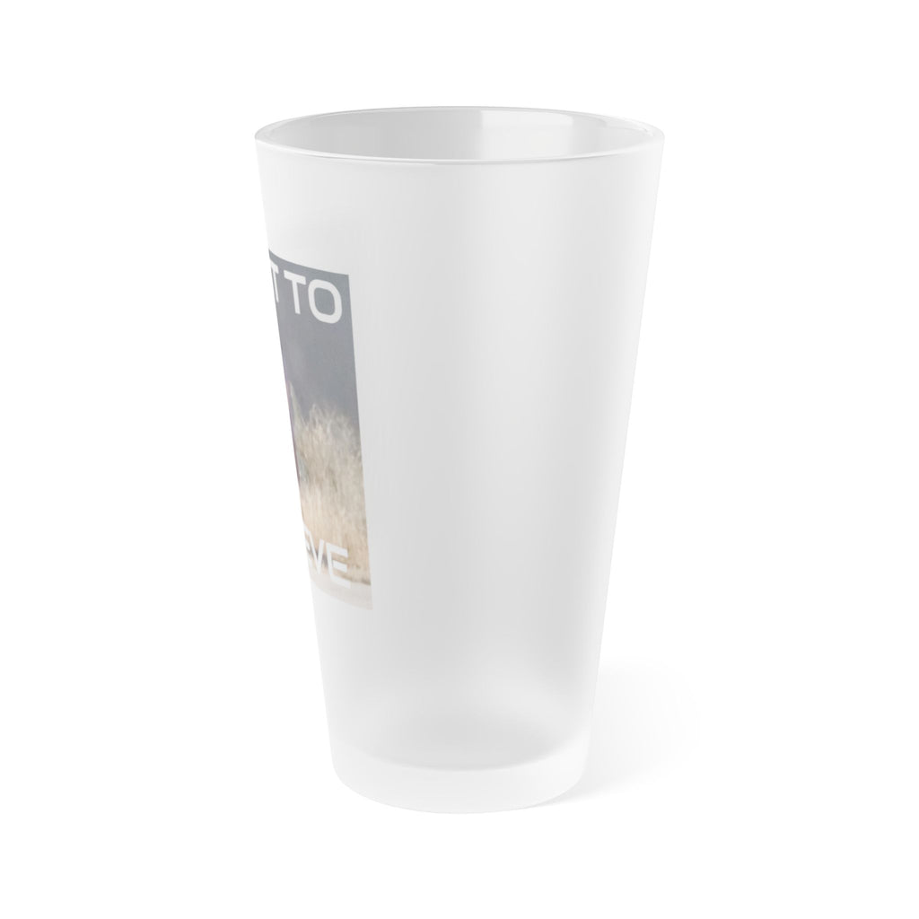 Frosted Pint Glass, 16oz