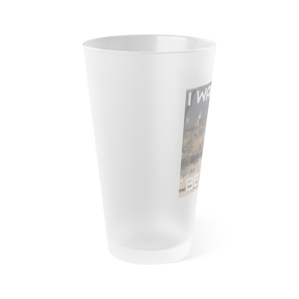 Frosted Pint Glass, 16oz